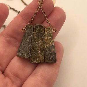 Chunk Pyrite Necklace